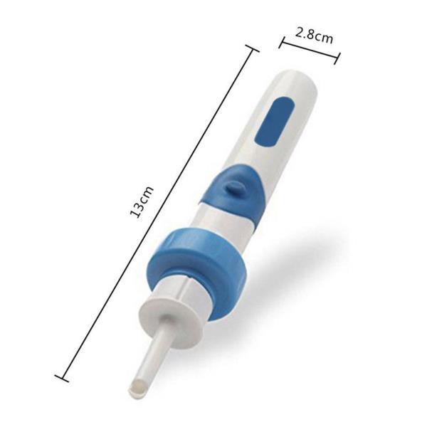 Safety Electric Cordless Vacuum Ear Cleaner Wax Remover Painless Cleaning Tool - iztia