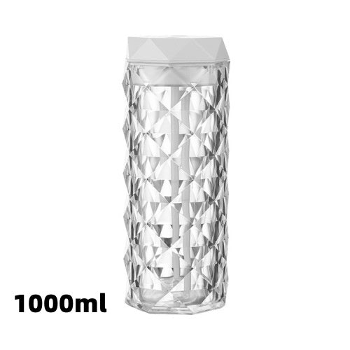 Crystal Lamp Air Humidifier Color Night Light Touch Lamp With Cool Mist Maker Fogger LED Atmosphere Room Decoration Home Decor Lights - iztia