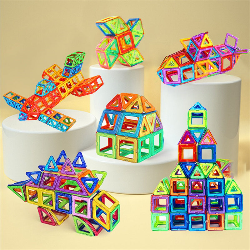 Magnetic Building Blocks DIY Magnets Toys For Kids Designer Construction Set Gifts For Children Toys - iztia