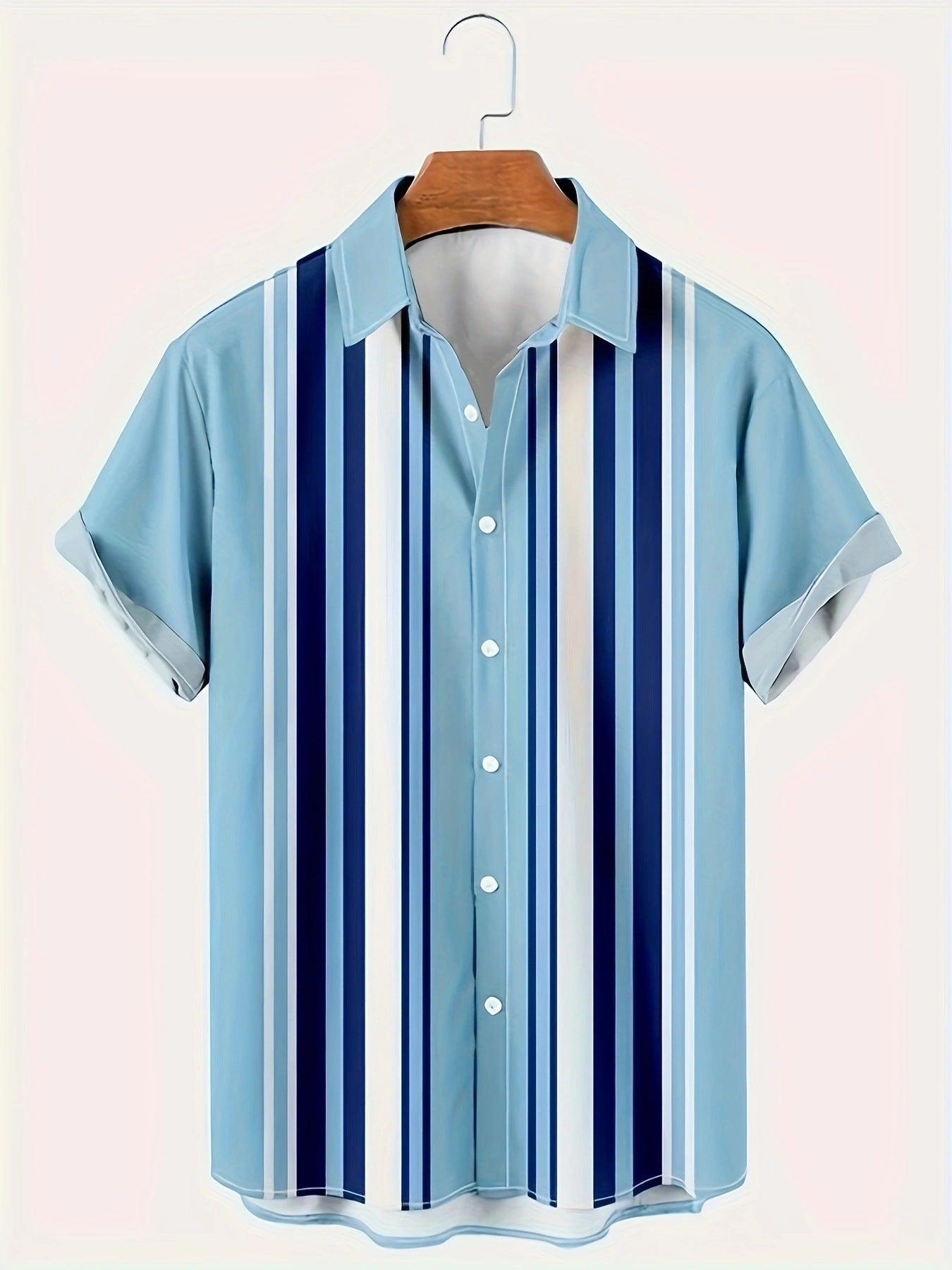 Fashion Printed Shirt Summer Menswear Printing - iztia