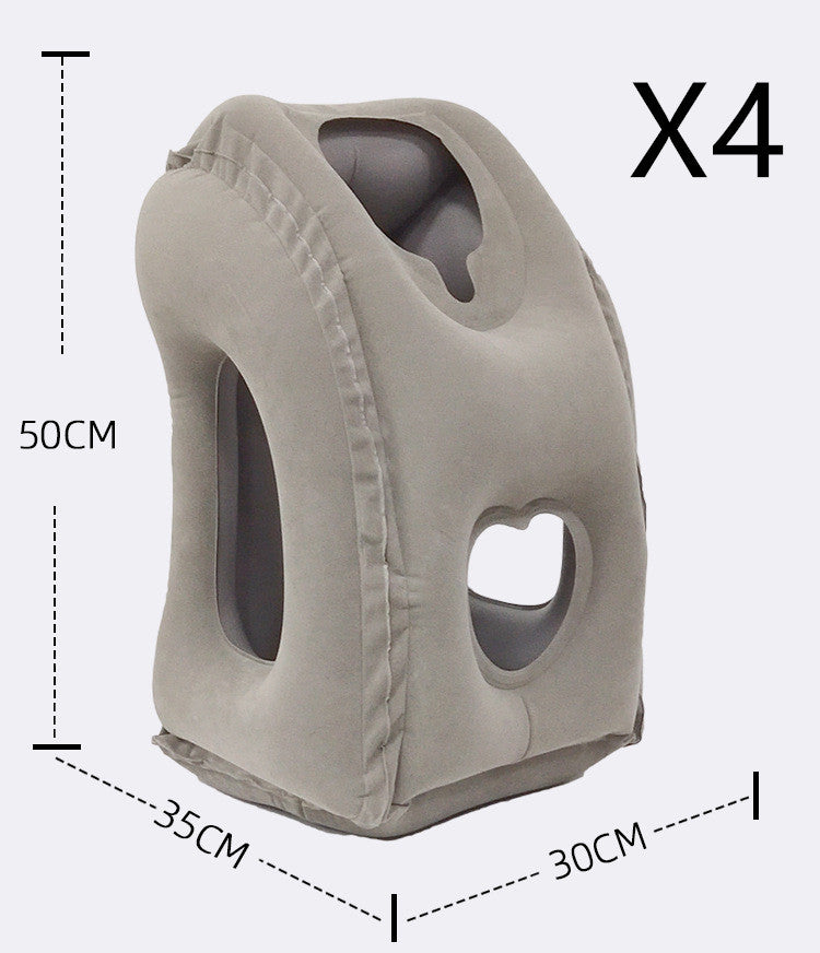 Inflatable Cushion Travel Pillow The Most Diverse & Innovative Pillow for Traveling 2017 Airplane Pillows Neck Chin Head Support - iztia