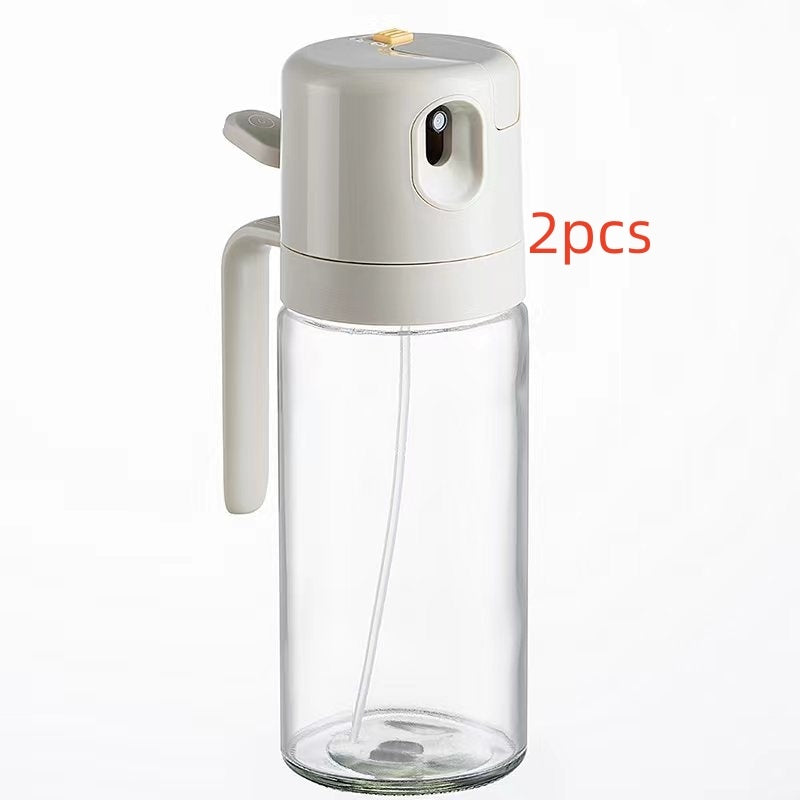 2 In 1 Oil Sprayer Bottle BBQ Cooking Oil Dispenser Olive Oil Pourers Sprayer Kitchen Baking Oil Mister Vinegar Bottle - iztia