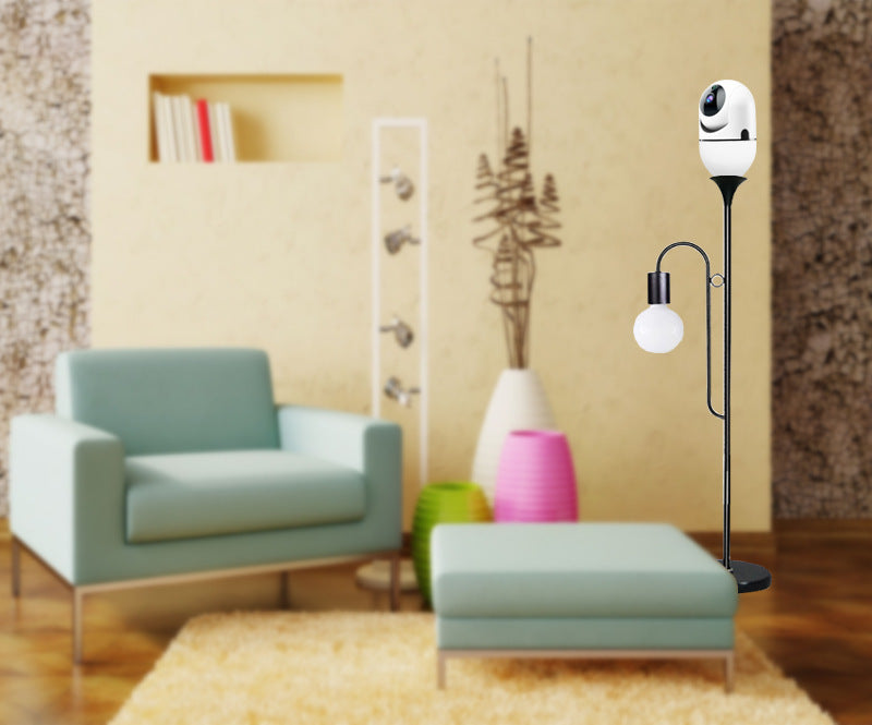 Bulb Shaking Head Machine Yilot APP Wireless WIFI Camera Home Security Monitoring - iztia