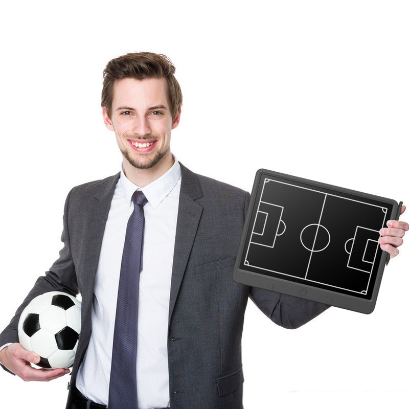 Wicue15 Inch Football Tactics Board Sports Tactics Demonstration Command Game Training Sports Handwriting Board - iztia