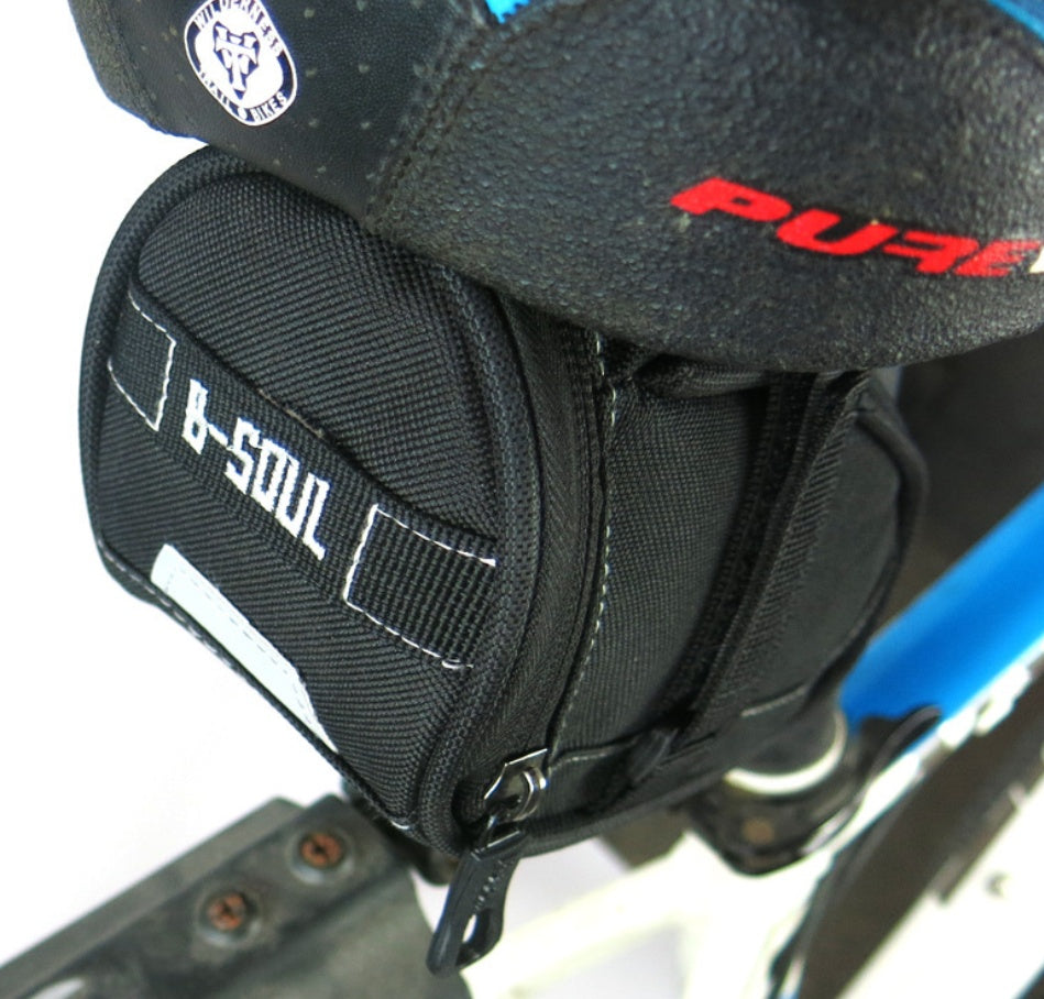 Mountain bike color rear seat bag - iztia