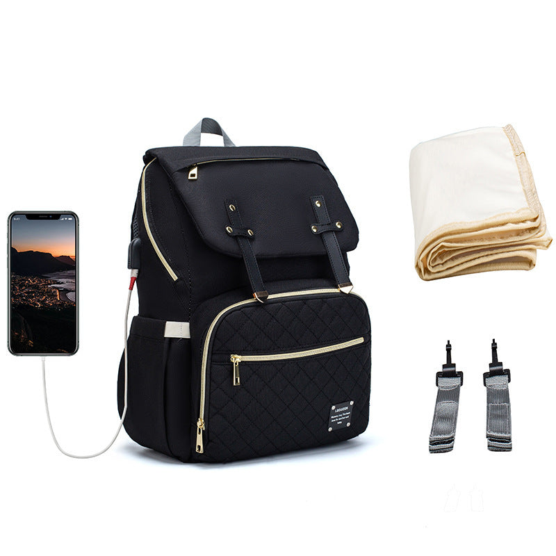 LEQUEEN Multifunctional Large Capacity Mummy Bag - iztia