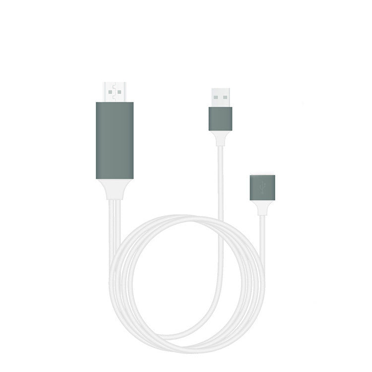Type-C To HDMI Three In One Mobile Phone Projection Cable - iztia