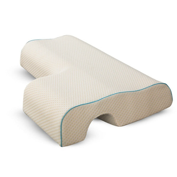 Couples Pillow Arched Cuddle Pillow With Slow Rebound Memory Foam For Arm Rest Hand Pillow - iztia