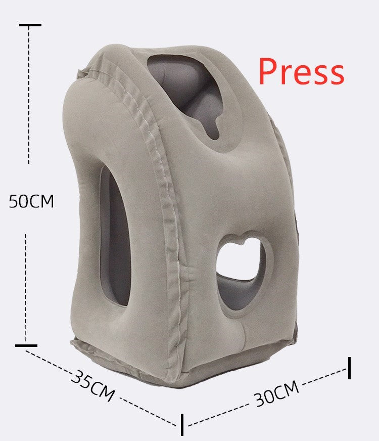 Inflatable Cushion Travel Pillow The Most Diverse & Innovative Pillow for Traveling 2017 Airplane Pillows Neck Chin Head Support - iztia