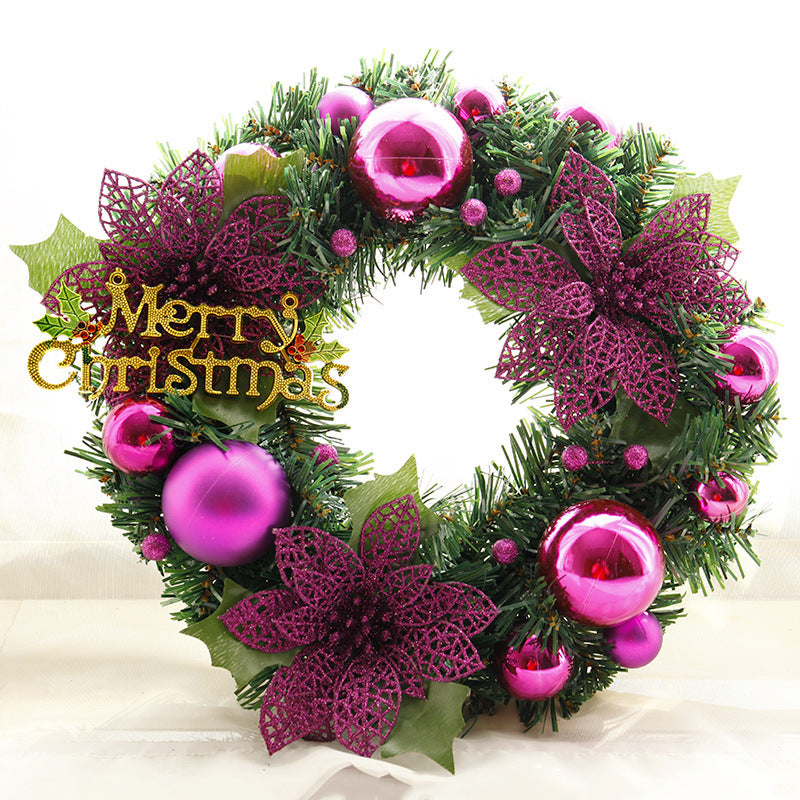 Christmas Decorations Christmas Wreath Home Decor For Home Garden Decorations Mall Door Decoration - iztia