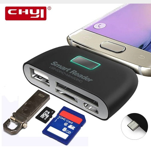 TYPE - C OTG Card Reader - iztia