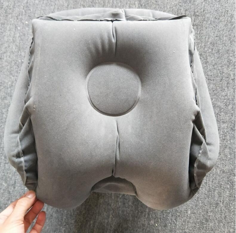 Inflatable Cushion Travel Pillow The Most Diverse & Innovative Pillow for Traveling 2017 Airplane Pillows Neck Chin Head Support - iztia