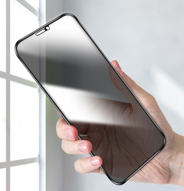 Compatible With , Mobile Phone Steel Glass Screen Silk Screen Anti-fall Anti-sneak Film - iztia