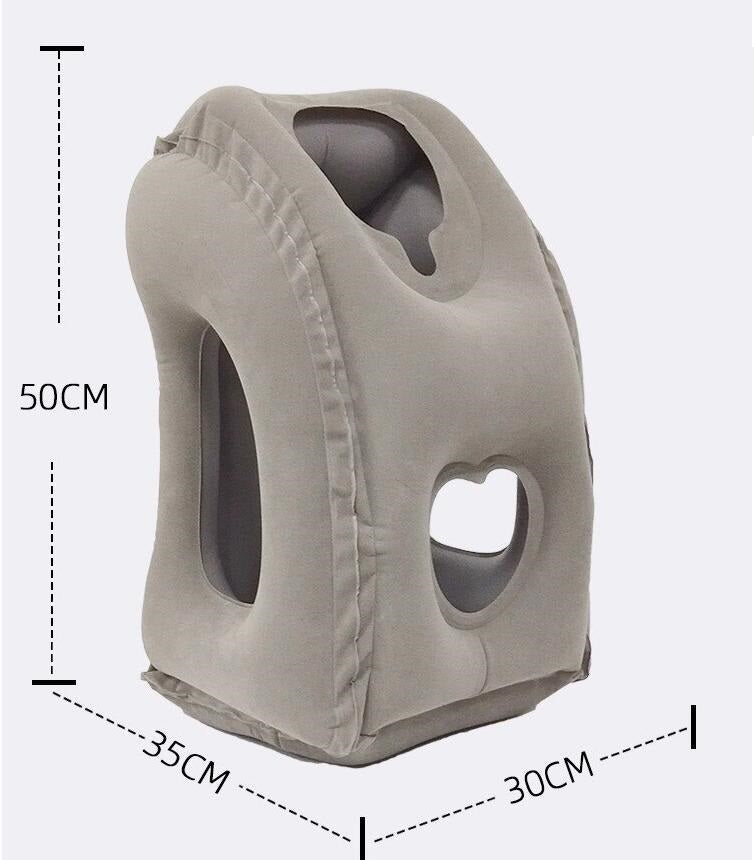 Inflatable Cushion Travel Pillow The Most Diverse & Innovative Pillow for Traveling 2017 Airplane Pillows Neck Chin Head Support - iztia
