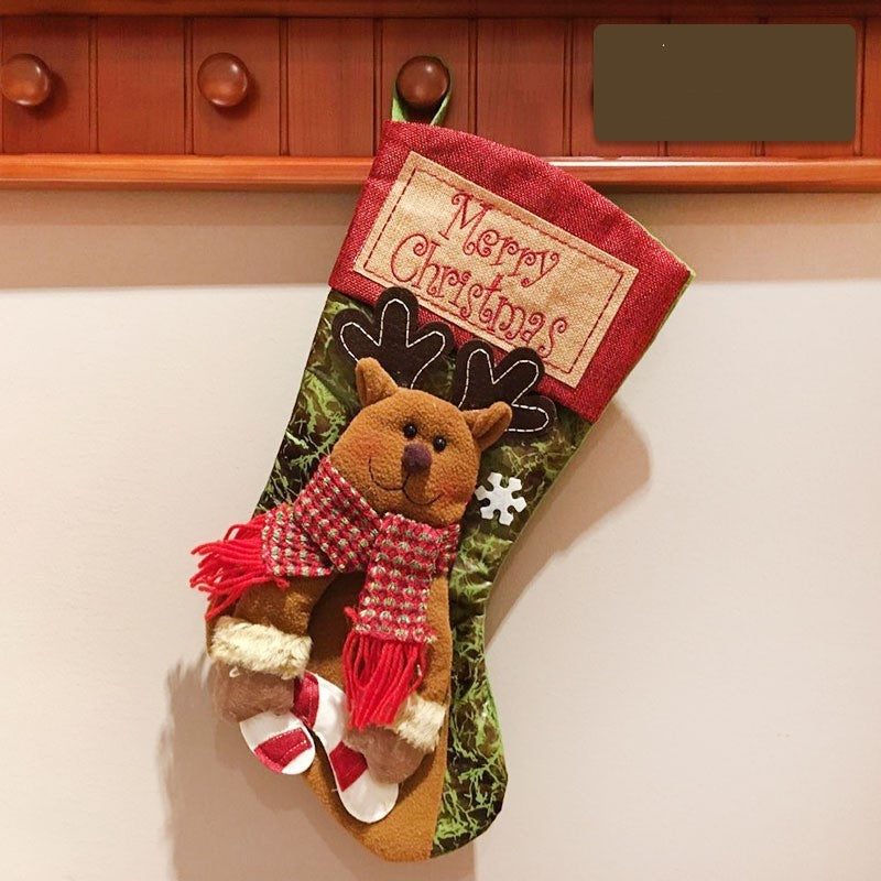 Christmas decoration gift christmas stocking - iztia