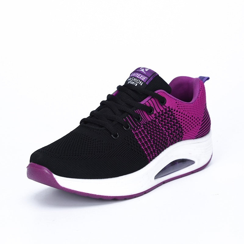 Air permeable dance shoes with flying mesh - iztia