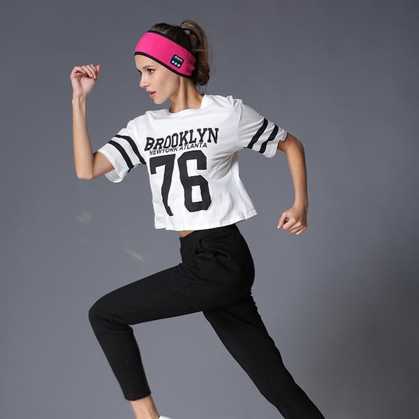 Wireless Bluetooth Headband Outdoor Fitness Yoga Headband - iztia