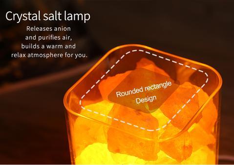 USB Crystal Light Himalayan Salt LED Lamp - iztia