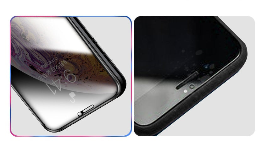 Compatible With , Mobile Phone Steel Glass Screen Silk Screen Anti-fall Anti-sneak Film - iztia