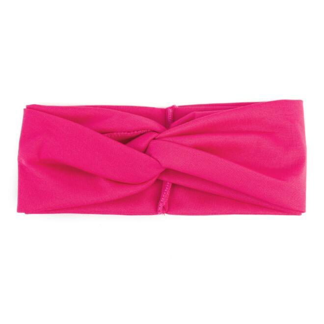 Turban headband women twist elastic headband head band sport yoga headband headdress headwrap girls hair accessories - iztia