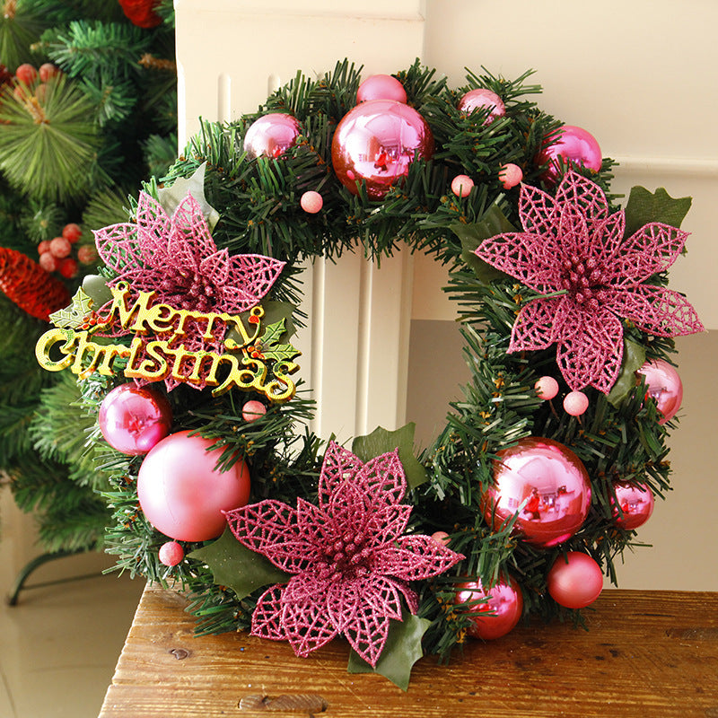 Christmas Decorations Christmas Wreath Home Decor For Home Garden Decorations Mall Door Decoration - iztia
