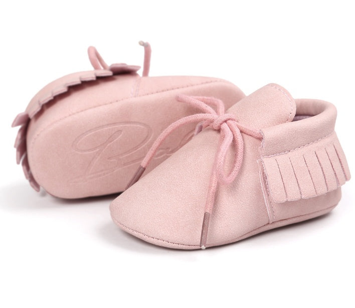 Small seven baby shoes leather soft baby shoes soft socks spring new - iztia
