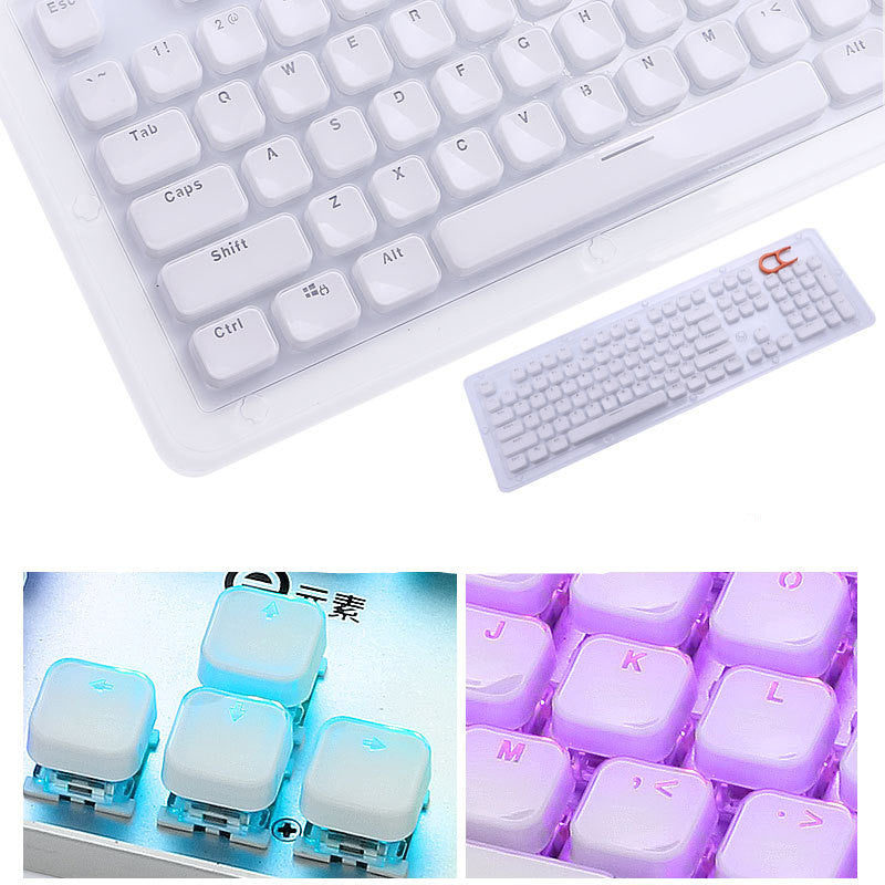 Two-Color Mold Custom Mechanical Keyboard Keycaps - iztia