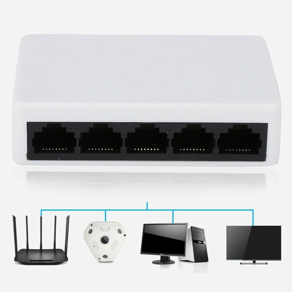 Port 100 Mbps Ethernet Switch, Ethernet Shunt Hub - iztia