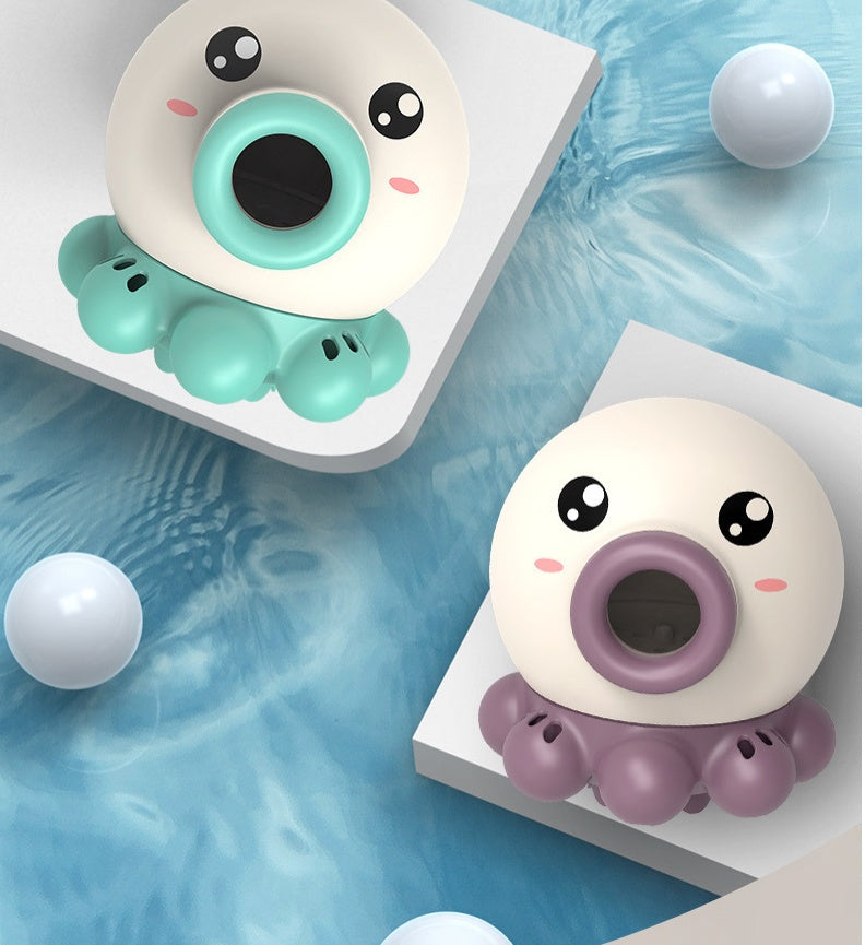 Octopus Fountain Bath Toy Water Jet Rotating Shower Bathroom Toy Summer Water Toys Sprinkler Beach Toys Kids Water Toys - iztia