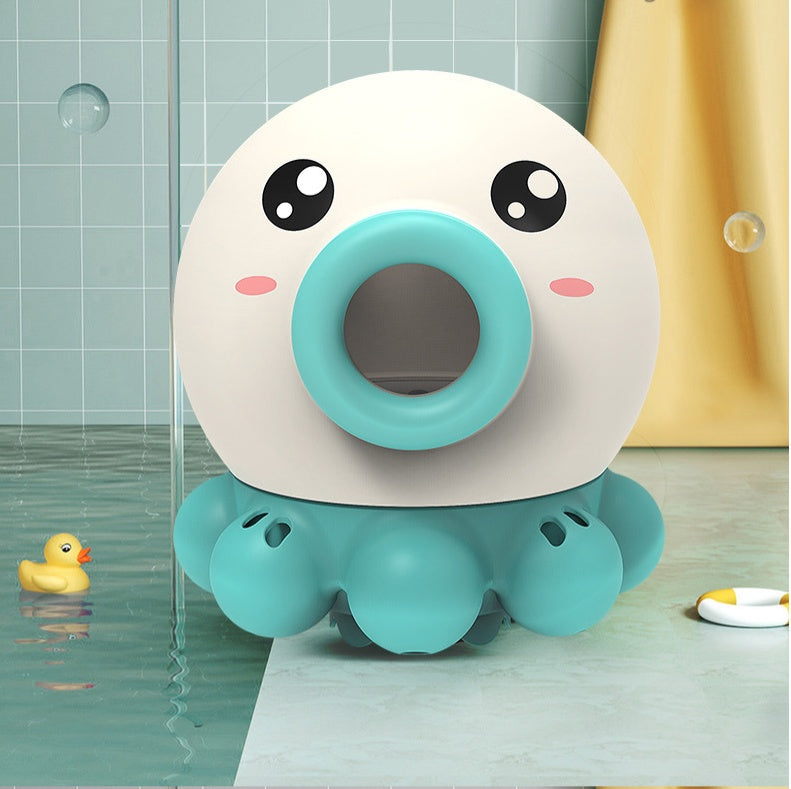 Octopus Fountain Bath Toy Water Jet Rotating Shower Bathroom Toy Summer Water Toys Sprinkler Beach Toys Kids Water Toys - iztia