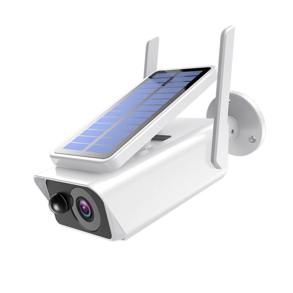 Wireless Wifi Solar Rechargeable Battery Camera - iztia