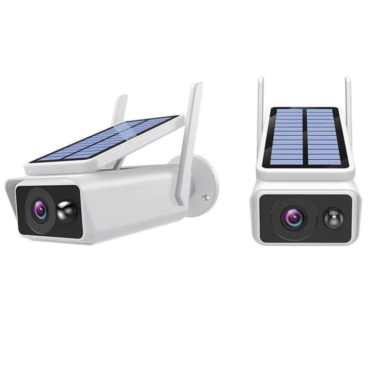 Wireless Wifi Solar Rechargeable Battery Camera - iztia