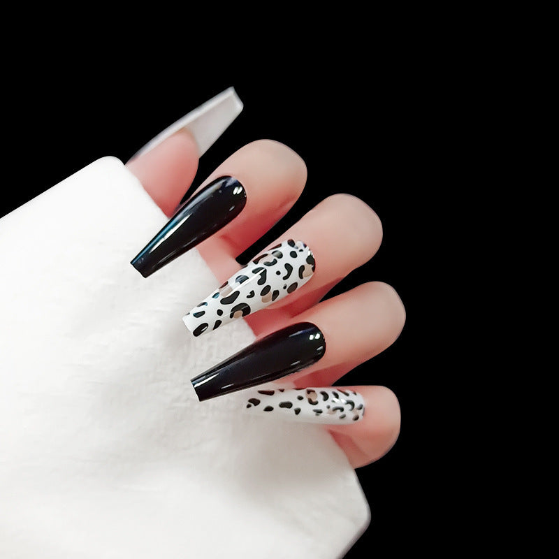 Long Ballet Nails With Flat And Pointed Water Droplets - iztia