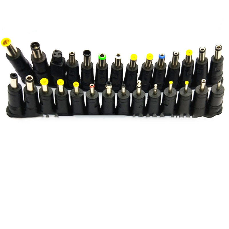 28pcs Universal Laptop AC DC Jack Power Supply Adapter Connector Plug - iztia