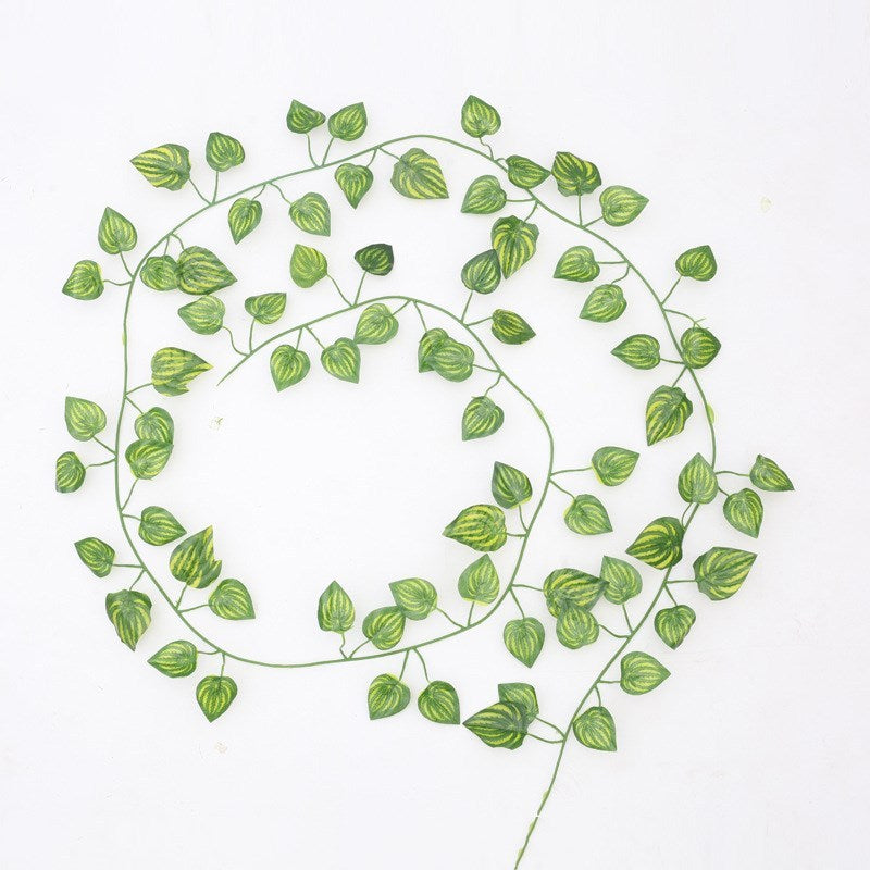 Artificial Creeper Leaves Fake Leaves Ivy Vines Creeper Leaves Vines Vines Ceiling Decoration Leaves - iztia