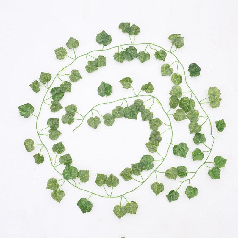 Artificial Creeper Leaves Fake Leaves Ivy Vines Creeper Leaves Vines Vines Ceiling Decoration Leaves - iztia