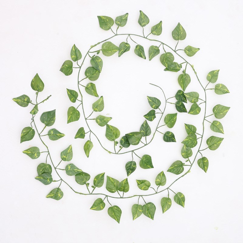 Artificial Creeper Leaves Fake Leaves Ivy Vines Creeper Leaves Vines Vines Ceiling Decoration Leaves - iztia