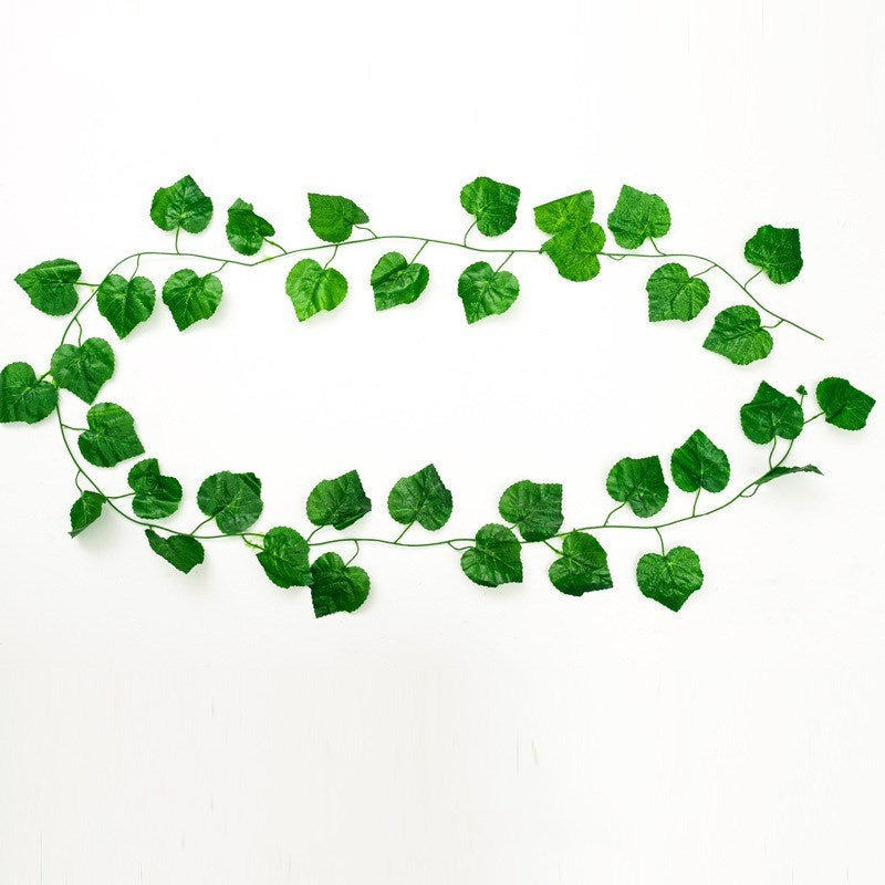 Artificial Creeper Leaves Fake Leaves Ivy Vines Creeper Leaves Vines Vines Ceiling Decoration Leaves - iztia