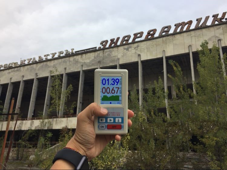 Nuclear Radiation Detector, Geiger Counter, Ionizing Radiation Tester - iztia