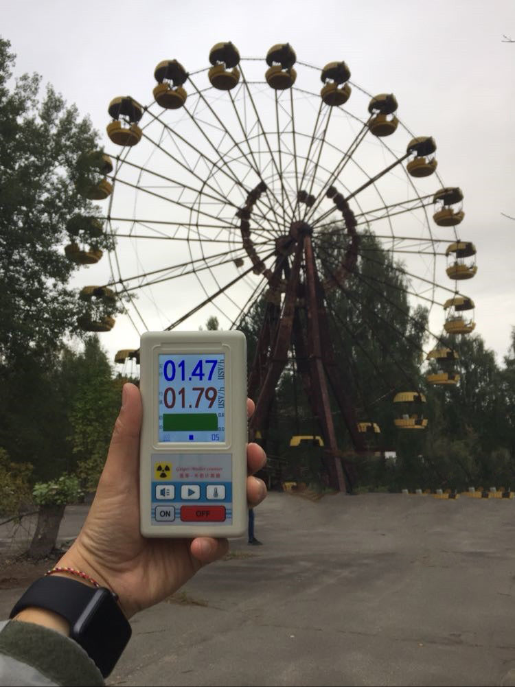 Nuclear Radiation Detector, Geiger Counter, Ionizing Radiation Tester - iztia