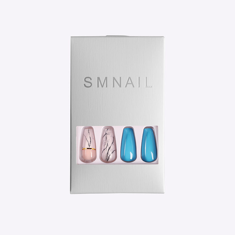 Ballet Coffin Fake Nails - iztia