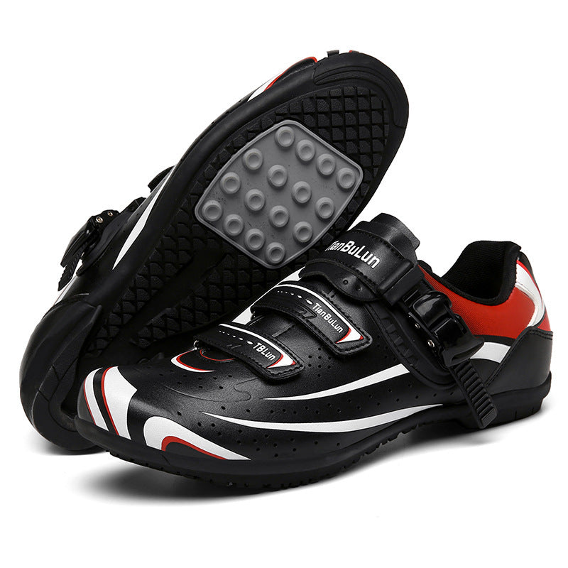 Outdoor Non-lock Cycling Shoes, Rubber Sole Men And Women Couple All-terrain Cycling Shoes - iztia