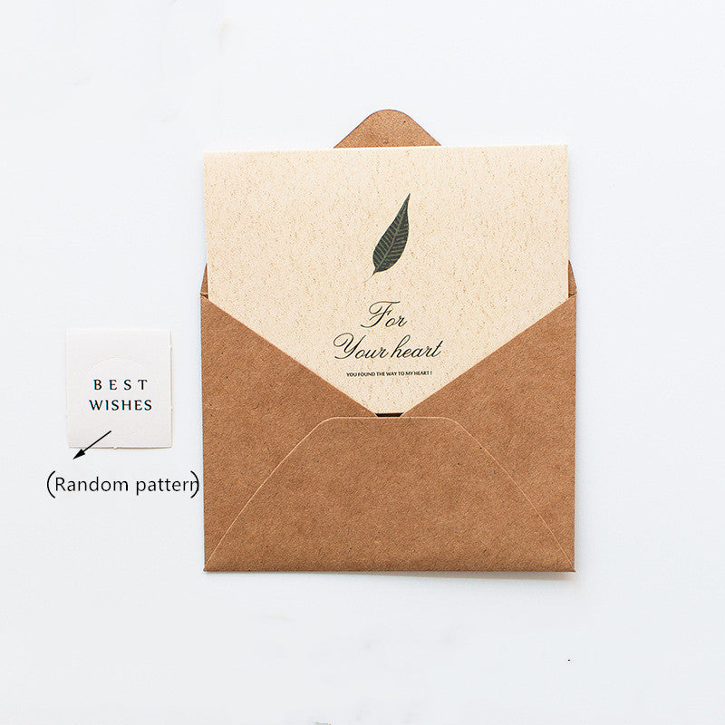 Vintage greeting card blessing card - iztia