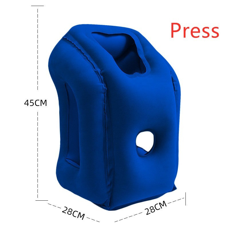 Inflatable Cushion Travel Pillow The Most Diverse & Innovative Pillow for Traveling 2017 Airplane Pillows Neck Chin Head Support - iztia