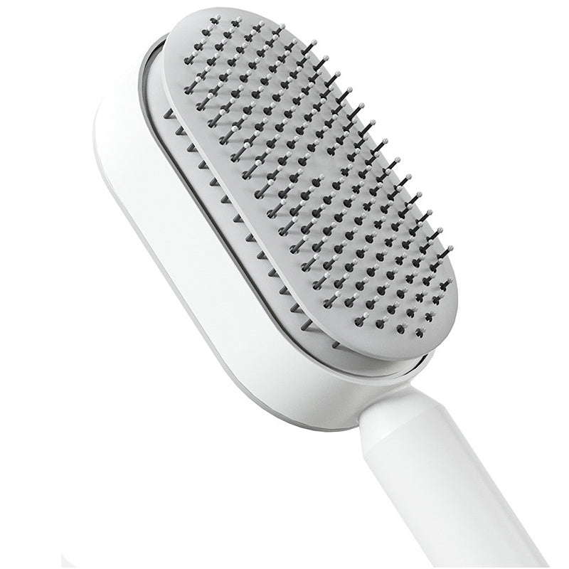 Women Fashion 3D Hair Growth Comb Hairbrush Self-Cleaning Hair Brush Self Cleaning Hair Brush For Women Massage Scalp Promote Blood Circulation Anti Hair Loss - iztia
