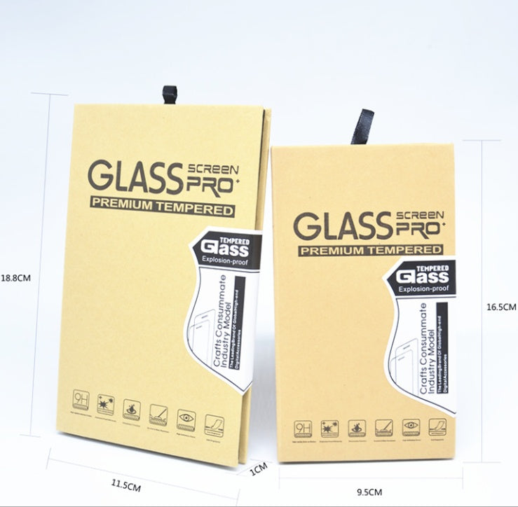 Compatible With , Mobile Phone Steel Glass Screen Silk Screen Anti-fall Anti-sneak Film - iztia