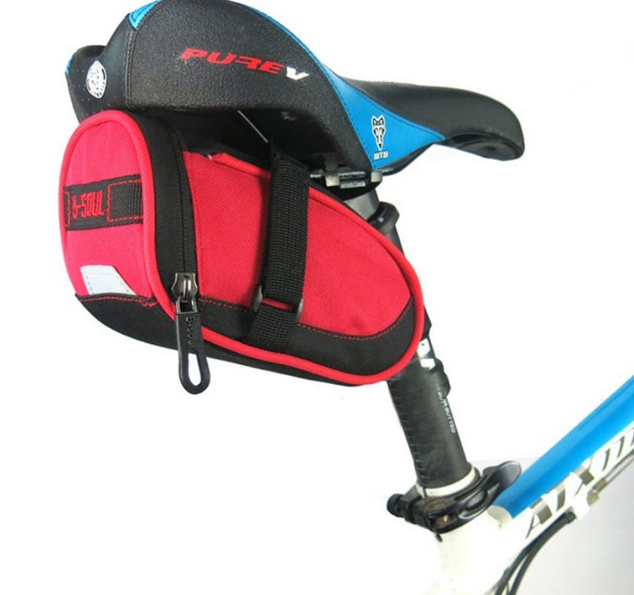 Mountain bike color rear seat bag - iztia