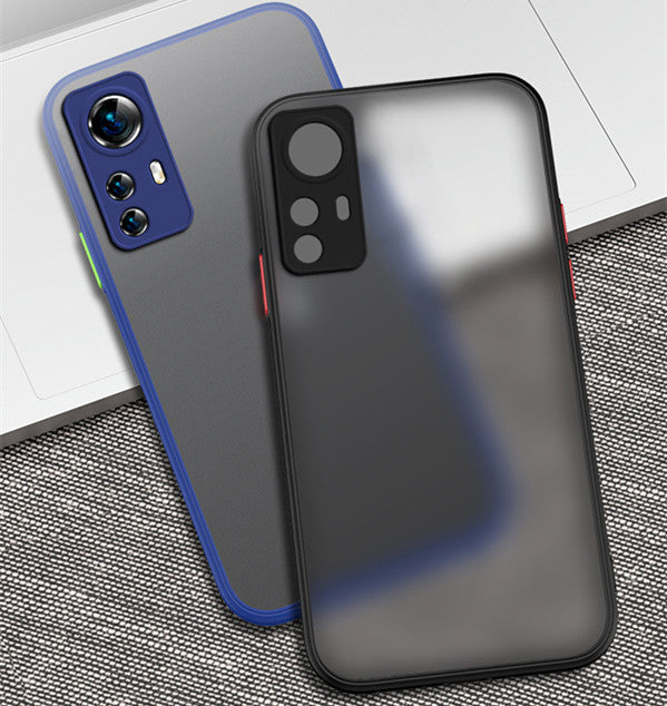 Drop-resistant Ultra-thin Frosted Silicone Transparent Protective Case - iztia
