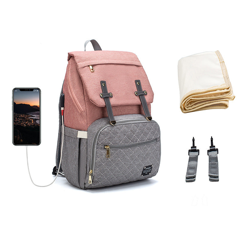 LEQUEEN Multifunctional Large Capacity Mummy Bag - iztia