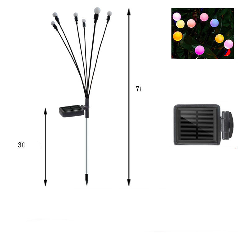 Simulation Firefly Solar Light Outdoor Garden Decoration Lawn Landscape Lamp Xmas Decor Solar LED Lights Outdoor Garden Lights - iztia